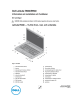 Dell Latitude E5440 Användarguide