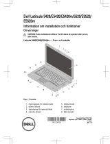 Dell Latitude E5520M Snabbstartsguide