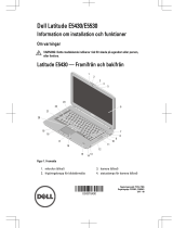 Dell Latitude E5430 Snabbstartsguide