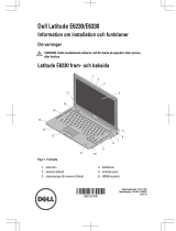 Dell Latitude E6330 Snabbstartsguide