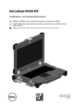 Dell Latitude E6420 XFR Snabbstartsguide