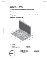 Dell Latitude E6430s Snabbstartsguide