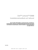 Dell Latitude E6500 Snabbstartsguide