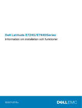 Dell Latitude E7240 Ultrabook Snabbstartsguide