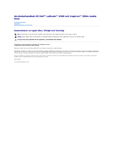 Dell Latitude X300 Snabbstartsguide