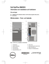 Dell OptiPlex 3010 Snabbstartsguide