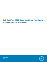 Dell OptiPlex 5070 Bruksanvisning