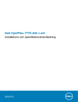 Dell OptiPlex 7770 All-In-One Bruksanvisning