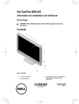 Dell OptiPlex 9020 All-In-One Snabbstartsguide