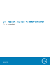 Dell Precision 3430 Small Form Factor Bruksanvisning