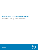 Dell Precision 3430 Small Form Factor Bruksanvisning