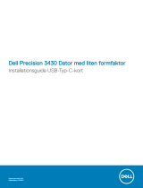 Dell Precision 3430 Small Form Factor Snabbstartsguide