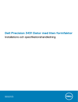 Dell Precision 3431 Bruksanvisning
