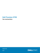 Dell Precision 5750 Bruksanvisning