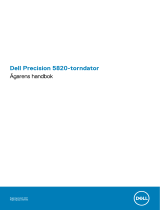 Dell Precision 5820 Tower Bruksanvisning