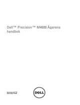 Dell Precision M4600 Användarmanual