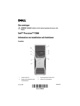 Dell Precision T3500 Snabbstartsguide