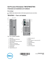 Dell Precision T3610 Snabbstartsguide