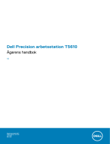 Dell Precision T5610 Bruksanvisning