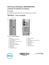 Dell Precision T5610 Snabbstartsguide