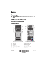 Dell Precision T7500 Snabbstartsguide