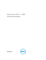 Dell Venue 5055 Pro Bruksanvisning