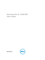 Dell Venue 7130 Pro/7139 Pro Användarguide