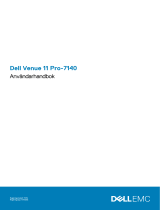 Dell Venue 7140 Pro Användarguide