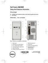 Dell Vostro 260 Snabbstartsguide