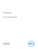 Dell XPS 8900 Användarmanual