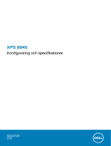 Dell XPS 8940 Snabbstartsguide