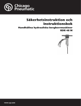 Chicago Pneumatic RDR 48 M Bruksanvisningar