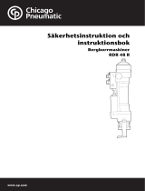 Chicago Pneumatic RDR 48 R Bruksanvisningar