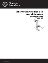 Chicago Pneumatic PPU 22 HD Bruksanvisningar