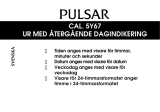 Pulsar 5Y67 Bruksanvisningar