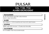 Pulsar Y182 Bruksanvisningar