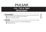 Pulsar 7T92 Bruksanvisningar