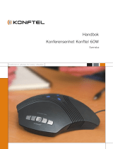 Konftel 60W Användarguide