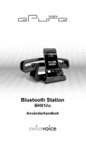 SwissVoice BH01i ePure Mobile Bluetooth Station Användarmanual
