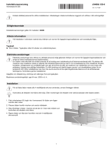 V-ZUG 34006 Installationsguide