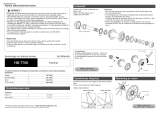 Shimano HB-T708 Service Instructions