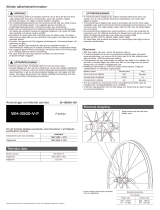 Shimano WH-S500-V-F Service Instructions