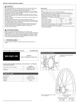 Shimano WH-S501-8D Service Instructions