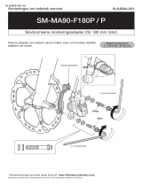 Shimano SM-MA90-F180P/P Service Instructions