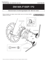 Shimano SM-MA-F180P2 Service Instructions