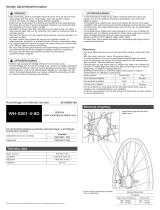 Shimano WH-S501-V-8D Service Instructions