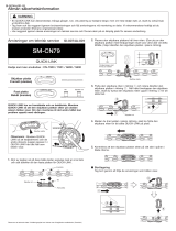 Shimano SM-CN79 Service Instructions