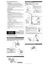 Shimano DH-3D72 Service Instructions