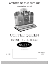 Coffee Queen EVENT Användarmanual