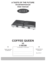 Coffee Queen V-2 Användarmanual